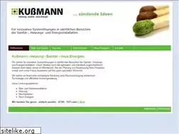 Sites similar to kussmann-heizung.de