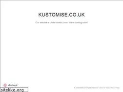 Sites similar to kustomise.co.uk