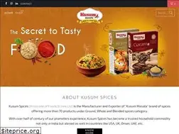 Sites similar to kusumspices.com