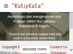Sites similar to kutipkata.com