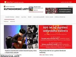 Sites similar to kutnohorskelisty.cz