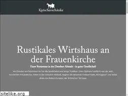 Sites similar to kutscherschaenke-dresden.de