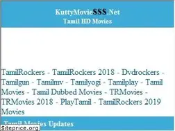 Sites similar to kuttymoviesss.net