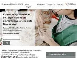 Sites similar to kuvataiteilijamatrikkeli.fi