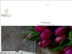 Sites similar to kuvertshop.net