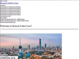 Sites similar to kuwaitlaborlaw.com