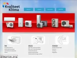 Sites similar to kvaliteetkliima.ee
