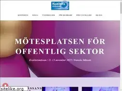 Sites similar to kvalitetsmassan.se