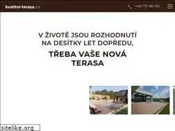 Sites similar to kvalitni-terasa.cz