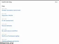 Sites similar to kvark.github.io