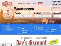 Sites similar to kvart-hotel.com