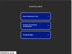 Sites similar to kvartali.info
