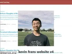 Sites similar to kvfrans.com
