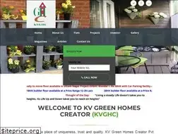 Sites similar to kvgreenhomes.in