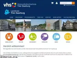 Sites similar to kvhs-trier-saarburg.de
