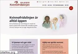 Sites similar to kvinnofridslinjen.se