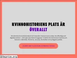Sites similar to kvinnohistoriska.se