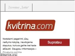 Sites similar to kvitrina.com