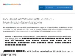 Sites similar to kvonlineadmissions.in