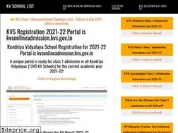 Sites similar to kvschoollist.in