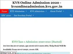 Sites similar to kvsonlineadmission.co.in