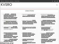 Sites similar to kvsrokolkata.org