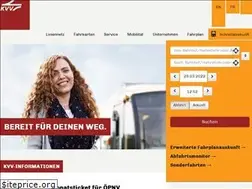 Sites similar to kvv.de