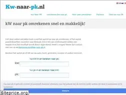 Sites similar to kw-naar-pk.nl