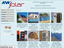 Sites similar to kw-solar.es
