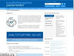 Sites similar to kwaliteitsregisterparamedici.nl