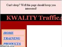Sites similar to kwalitytraffic4newbies.com