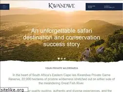 Sites similar to kwandwe.com