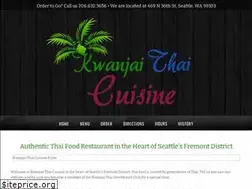 Sites similar to kwanjaithaicuisine.com