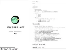 Sites similar to kwappa.net
