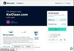 Sites similar to kwclean.com