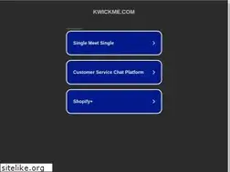 Sites similar to kwickme.com