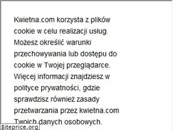 Sites similar to kwietna.com