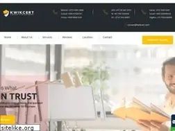 Sites similar to kwikcert.com