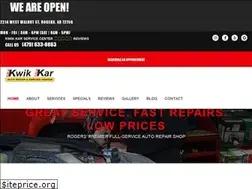 Sites similar to kwikkarautorepairar.com