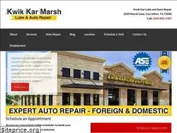 Sites similar to kwikkarmarsh.com