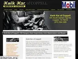 Sites similar to kwikkarofcoppell.com