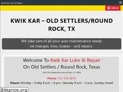 Sites similar to kwikkarsroundrock.com
