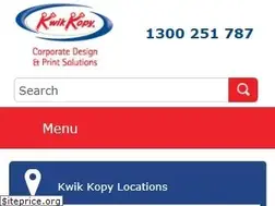 Sites similar to kwikkopy.com.au