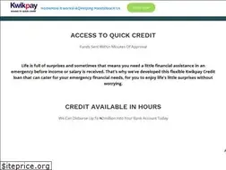 Sites similar to kwikpaycredit.com