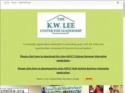 Sites similar to kwleecenter.org