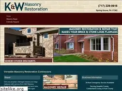Sites similar to kwmasonryrestoration.com