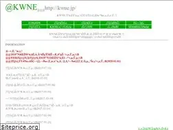Sites similar to kwne.jp