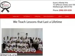 Sites similar to kwonsmartialarts.com