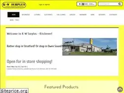 Sites similar to kwsurplus.com