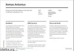 Sites similar to kyantonius.com